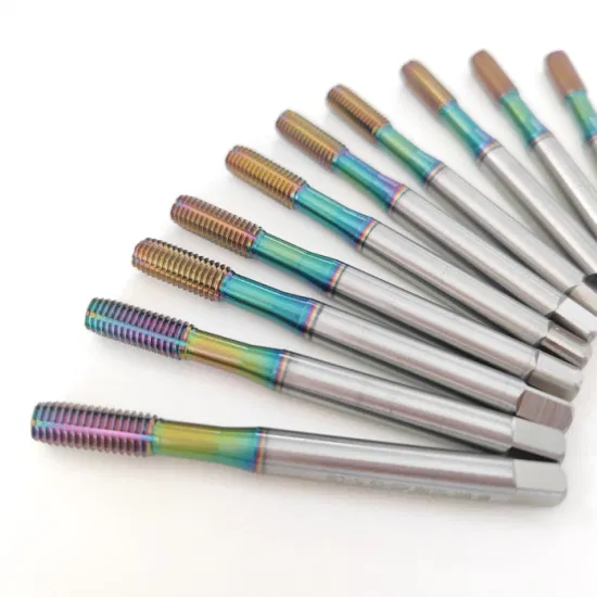 Customizable Jisp2 Hssm35 Hssco Hsse P6m5K5 Dlc Coating Thread Forming Tap